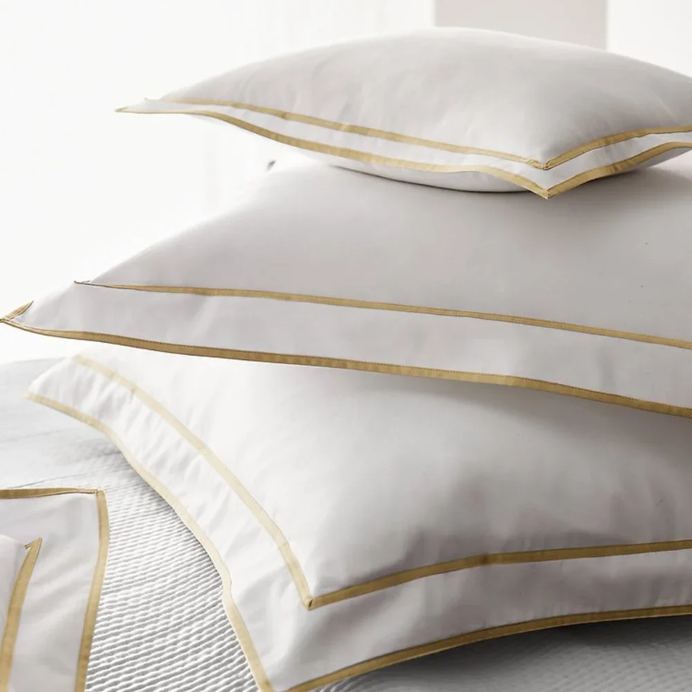 Lauren Ralph Lauren Spencer 475 TC Cotton Sateen 4 pc Sheet Set + 2 Euro Shams